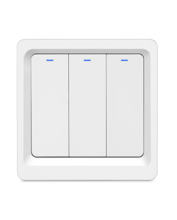 MOES SMART-WIFI-KEY SWITCH - 3 GANG WHITE